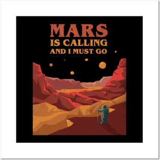 Mars is Calling Posters and Art